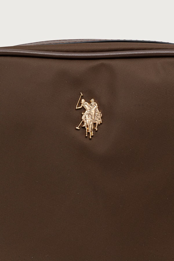 Сумка крос-боді жіноча U.S. Polo Assn. Houston колір коричневий фото 4