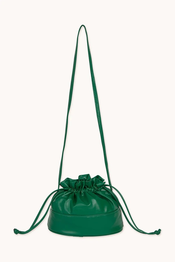 Дитяча сумочка Tinycottons SOLID BUCKET BAG колір зелений фото 3
