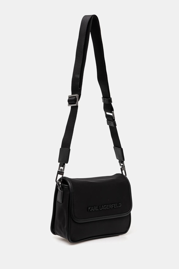 Сумка Karl Lagerfeld K/ESSENTIAL колір чорний