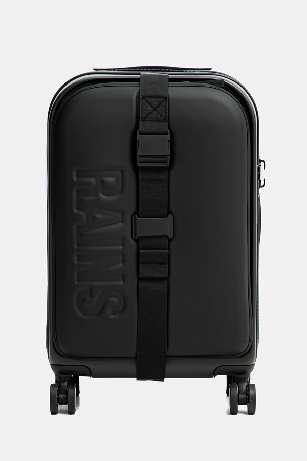Валіза Rains Texel Cabin Trolley W3 49-55x34x23 см колір чорний