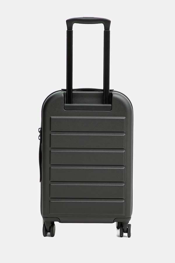 Валіза Rains Texel Cabin Trolley W3 49-55x34x23 см колір чорний фото 4
