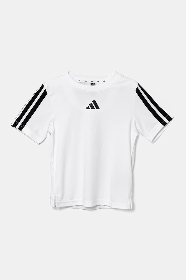 Дитяча футболка adidas колір білий фото 2