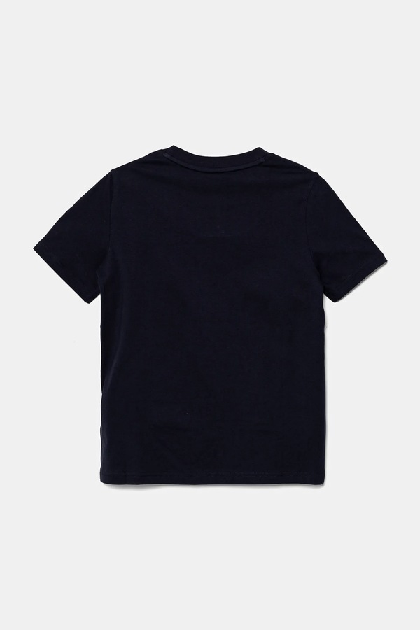 Детская хлопковая футболка Puma ESS No. 1 Logo Tee цвет синий фото 2