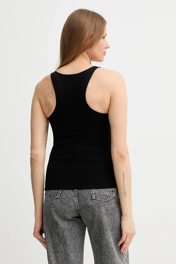 Топ Armani Exchange колір чорний фото 2