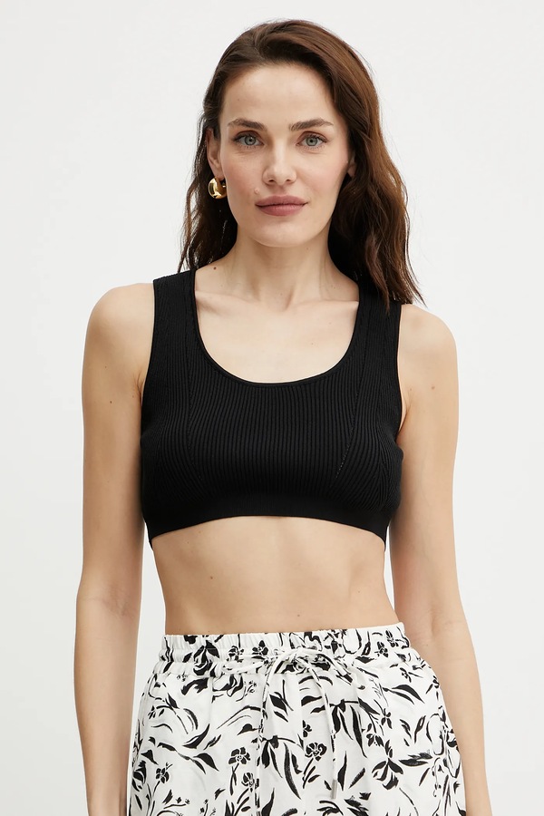 Топ Armani Exchange колір чорний
