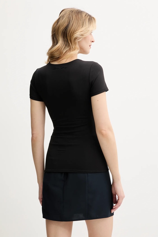 Футболка Armani Exchange колір чорний фото 2