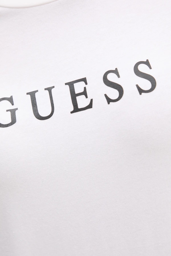 Футболка Guess NEW CARRIE колір бежевий фото 4