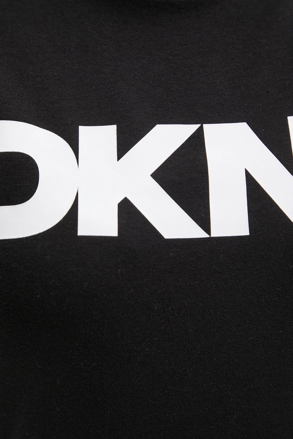 Футболка DKNY колір чорний фото 4