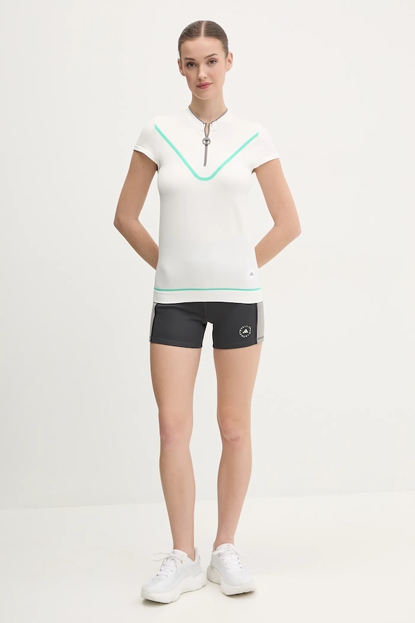Тренувальна футболка adidas by Stella McCartney TrueNature колір білий