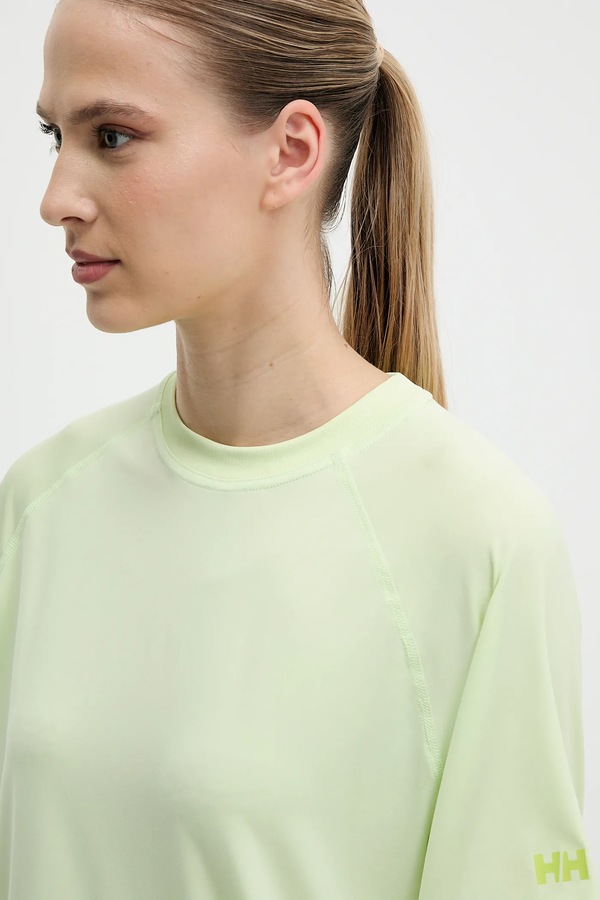 Футболка Helly Hansen OCEAN колір зелений фото 4