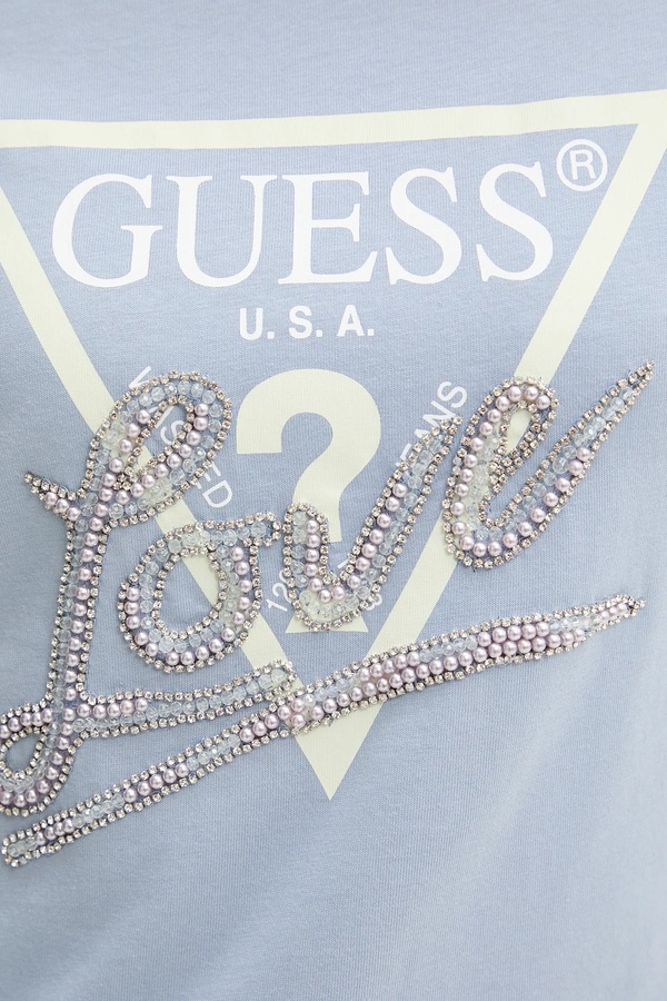 Бавовняна футболка Guess фото 4