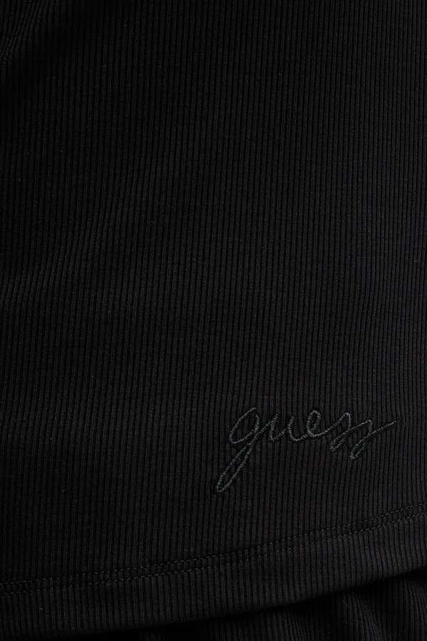 Футболка Guess LIA колір чорний фото 4