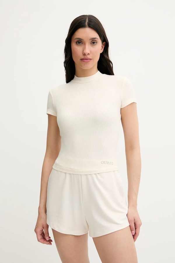 Футболка Guess TESSA колір бежевий