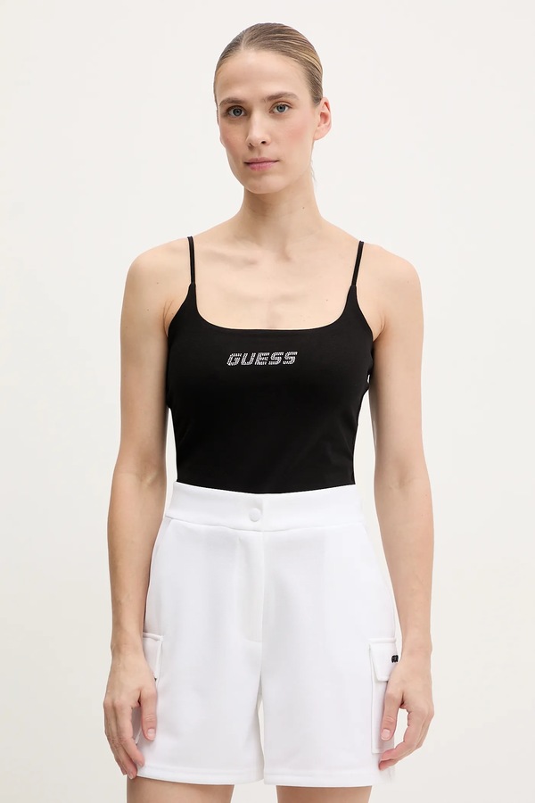 Топ Guess ORTENSIA колір чорний