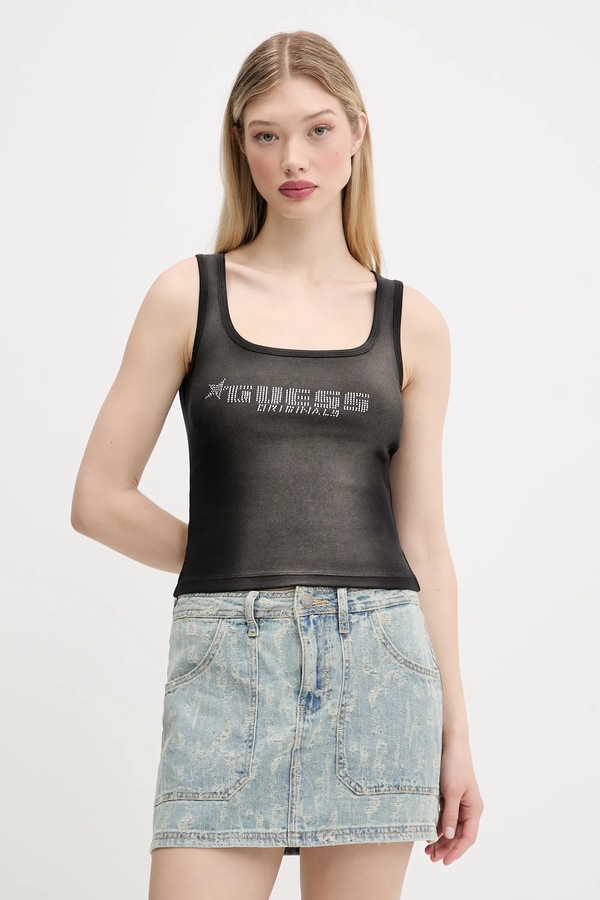 Топ Guess Originals колір чорний