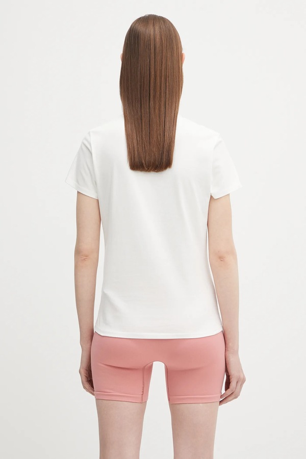 Футболка PANGAIA Cotton-Stretch T-shirt колір білий фото 2