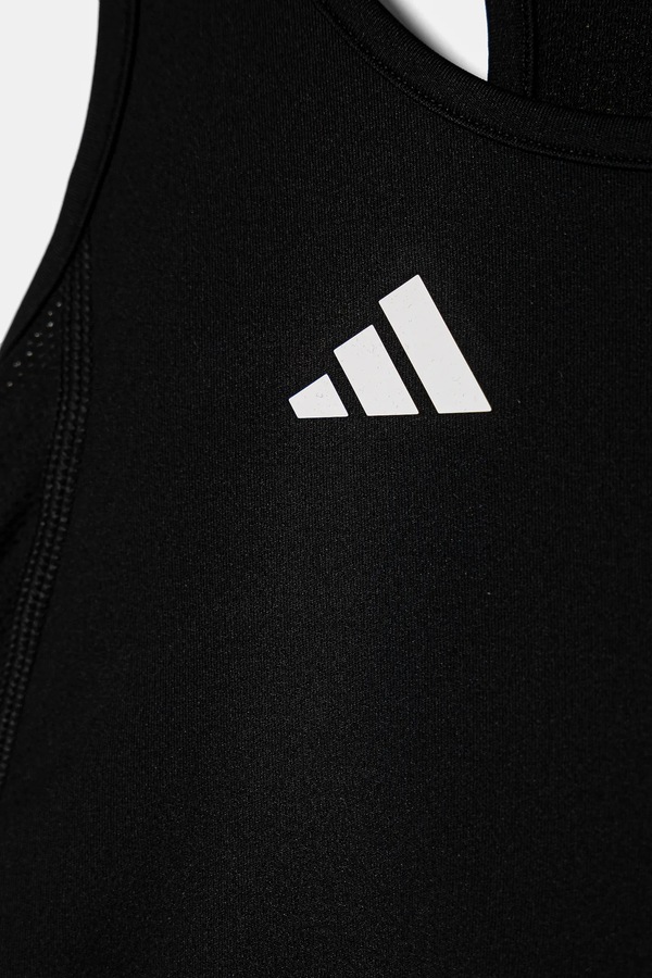 Дитячий топ adidas колір чорний фото 3