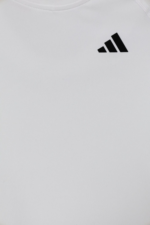 Детская футболка adidas Performance цвет белый фото 2