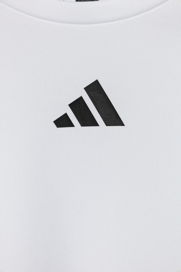Дитяча футболка adidas колір білий фото 3