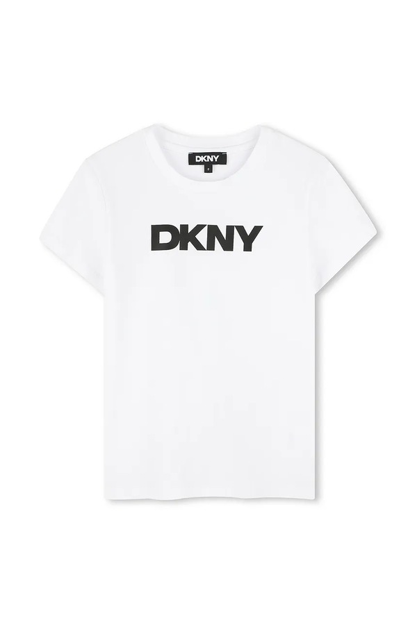 Дитяча футболка DKNY колір білий фото 2