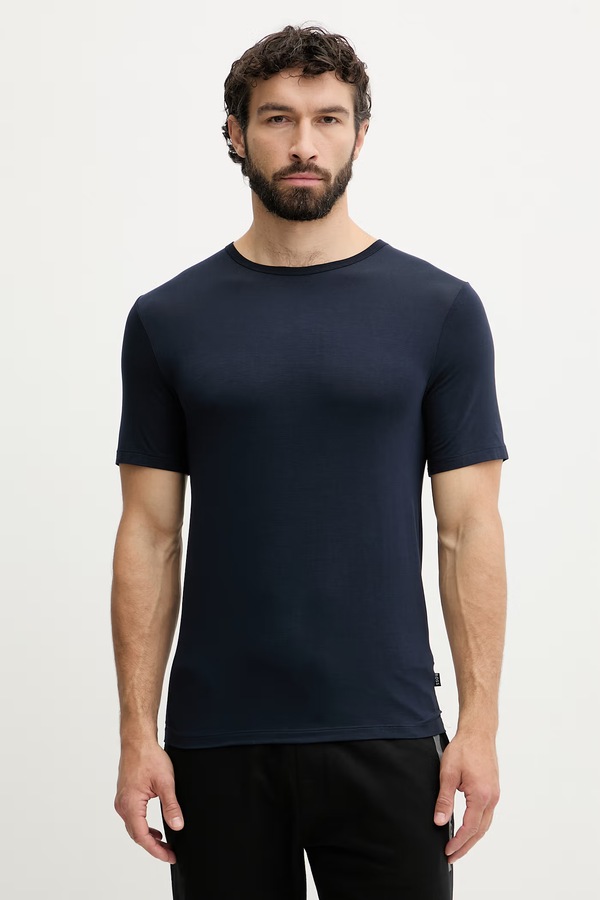 Футболка чоловіча з віскозою TShirt RN 3P Bamboo 3 шт. BOSS колір барвистий фото 2
