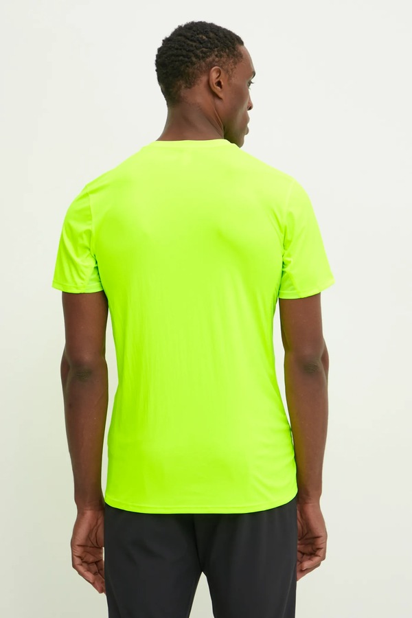 Бігова футболка adidas Performance Adizero колір зелений фото 2