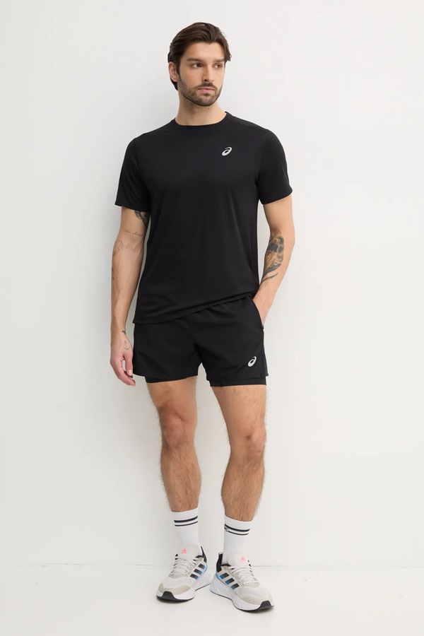 Бігова футболка Asics Core колір чорний фото 2