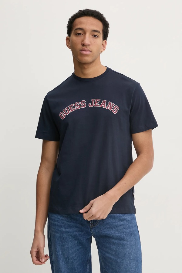 Футболка Guess Jeans колір синій