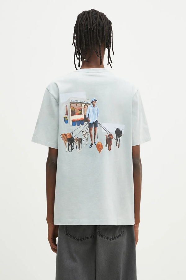 Бавовняна футболка Filling Pieces Dog Walker фото 3
