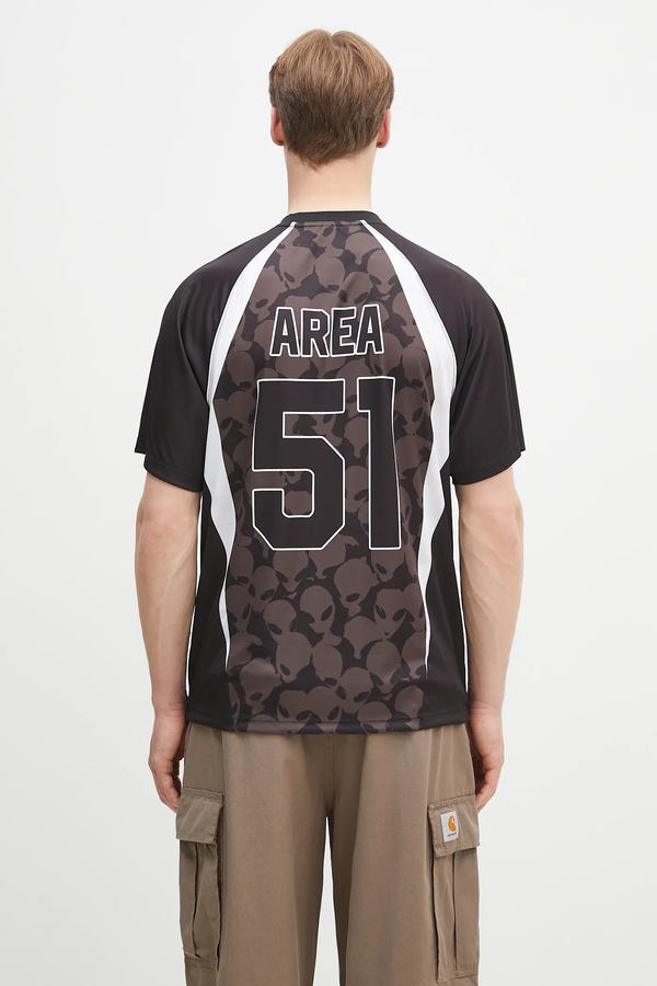Футболка No Problemo Area 51 Football Shirt колір чорний фото 2
