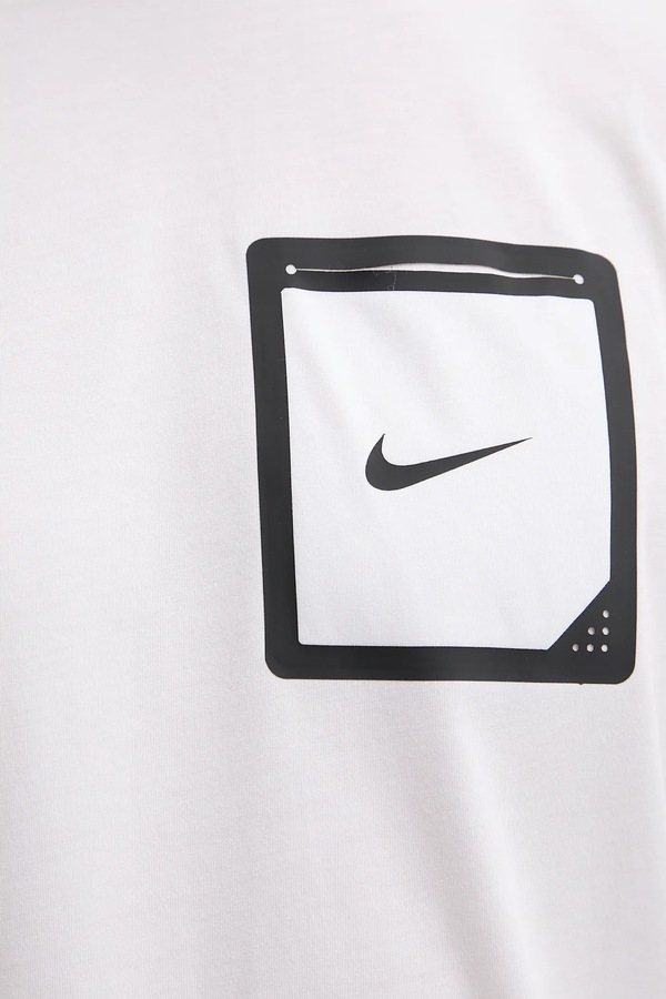 Футболка для плавання Nike колір білий фото 4