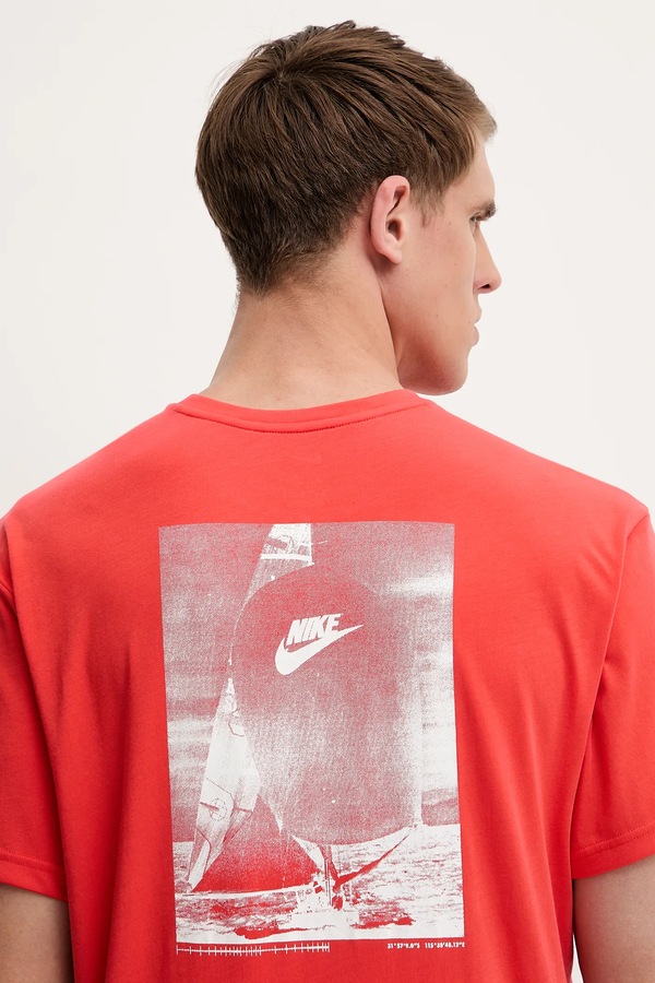 Футболка для плавання Nike колір рожевий фото 2