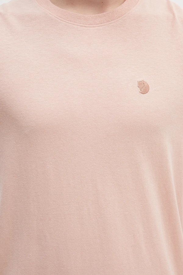 Футболка Fjallraven Hemp Blend T-shirt колір рожевий фото 4