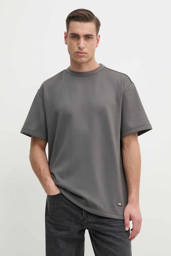 Футболка Rains Sintra Fleece Tee колір сірий фото 2