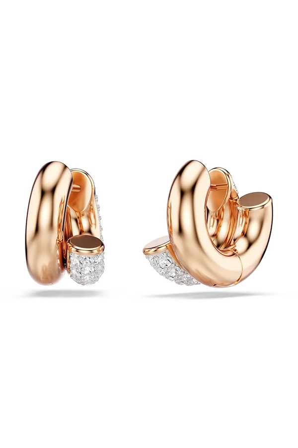 Сережки Swarovski DEXTERA колір рожевий фото 2