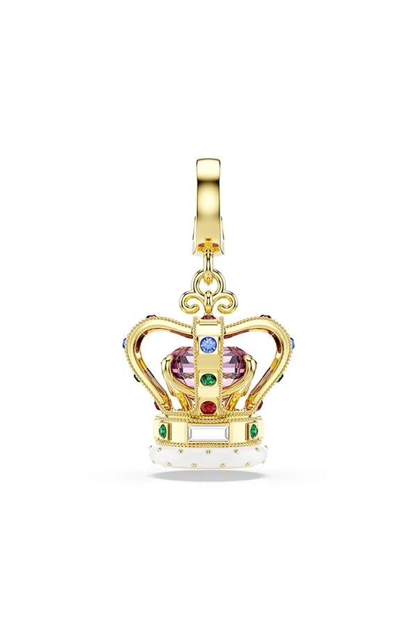 Подвеска женская металлическая с кристаллом Swarovski MINIONS