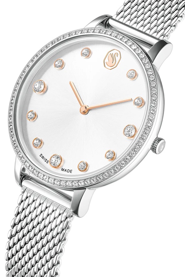 Годинник Swarovski CLARICA колір срібний фото 2