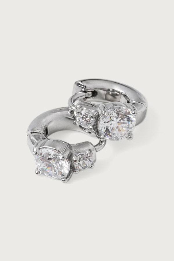 Серьги женские из нержавеющей стали Guess PIERCING STUDIO