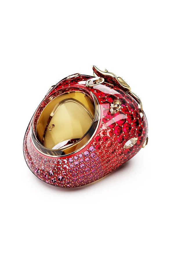 Каблучка жіноча з синтетичною смолою кристал Swarovski IDYLLIA фото 2