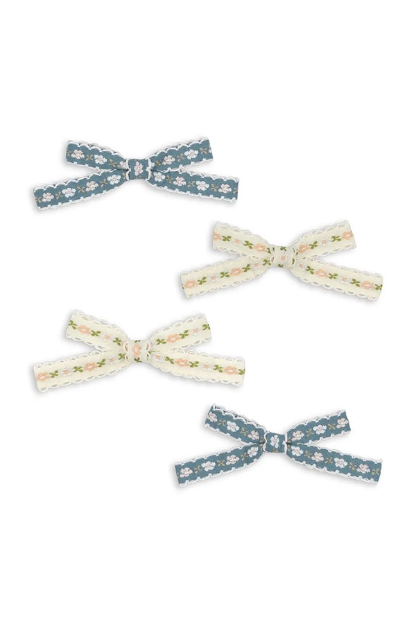 Шпильки для волосся дитячі Konges Sløjd 4 PACK LEONORA BOW HAIR CLIP фото 2