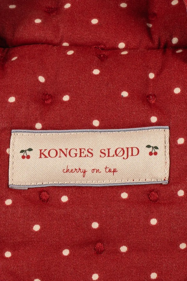 Сумка на коляска для кукол детская хлопковая Konges Sløjd DOLL BAG цвет красный фото 2