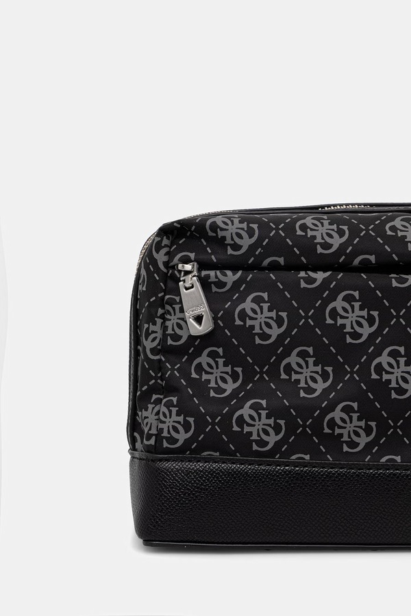 Косметичка чоловіча Guess BERLIN колір чорний фото 3