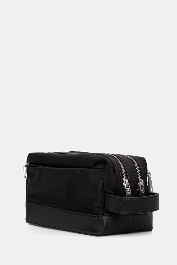 Косметичка Guess BERLIN колір чорний фото 2