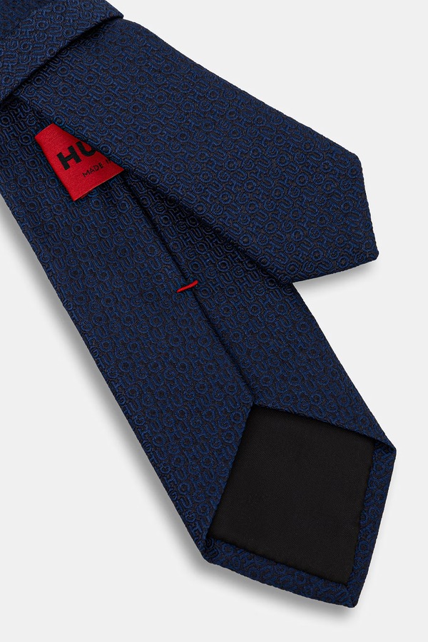 Галстук мужская шелковая HUGO Tie cm 6 цвет бирюзовый