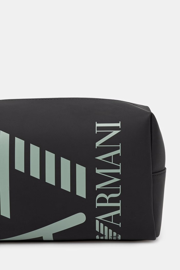 Косметичка EA7 Emporio Armani колір чорний фото 2