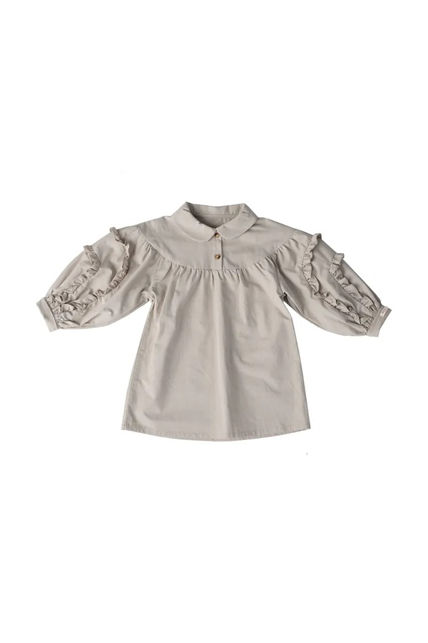 Дитяча сукня Donsje Everoux Dress колір бежевий
