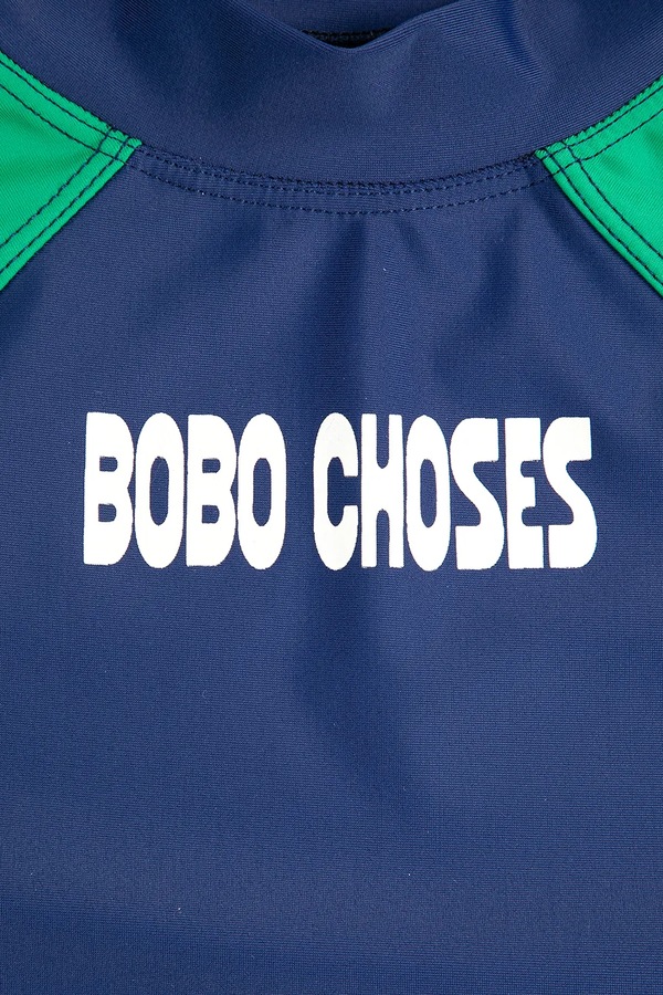 Дитячий купальний лонгслів Bobo Choses колір синій фото 3