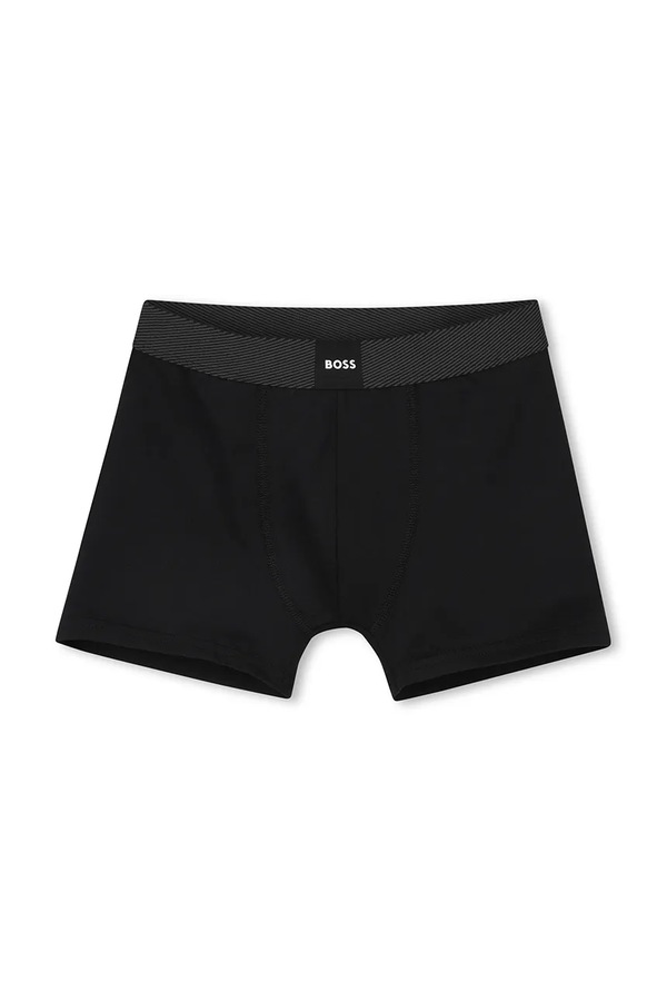 Дитячі боксери BOSS 2-pack колір чорний фото 4