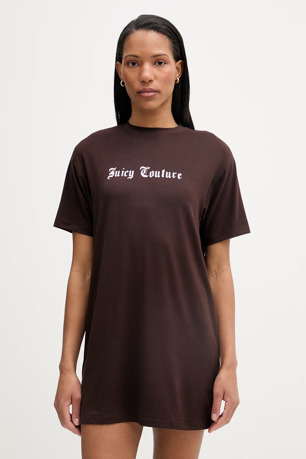 Нічна сорочка жіноча Juicy Couture SLEEP DRESS колір коричневий