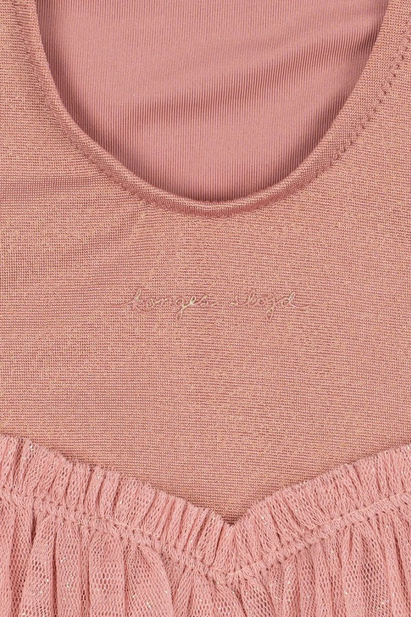 Суцільний дитячий купальник Konges Sløjd AMANDINE SWIMSUIT колір рожевий фото 2